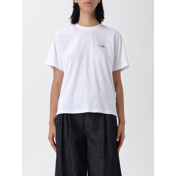 Mm6 Maison Margiela T-Shirt Woman White